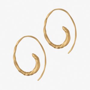 Round Flow Asymmetric Earrings